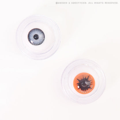 Sweety Crazy Orange Demon (1 lens/pack)-Crazy Contacts-SweetyCon