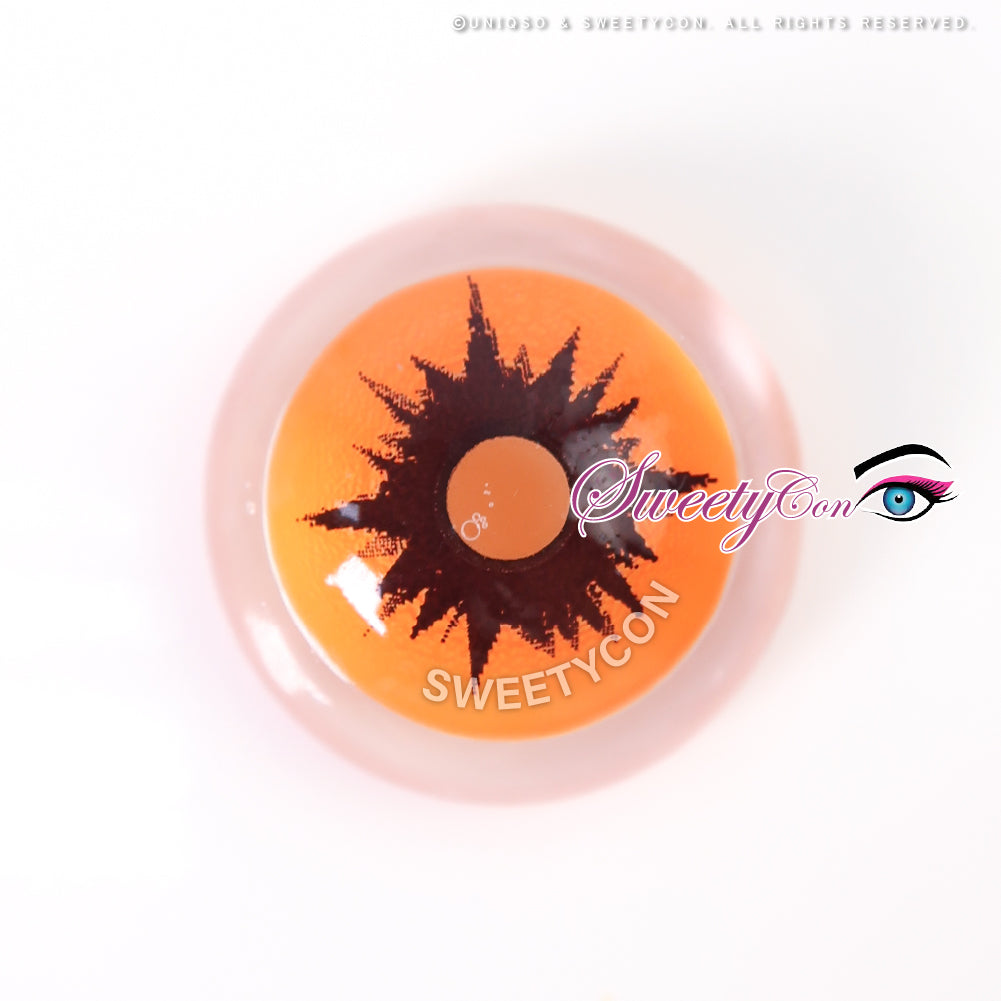 Sweety Crazy Orange Demon (1 lens/pack)-Crazy Contacts-SweetyCon
