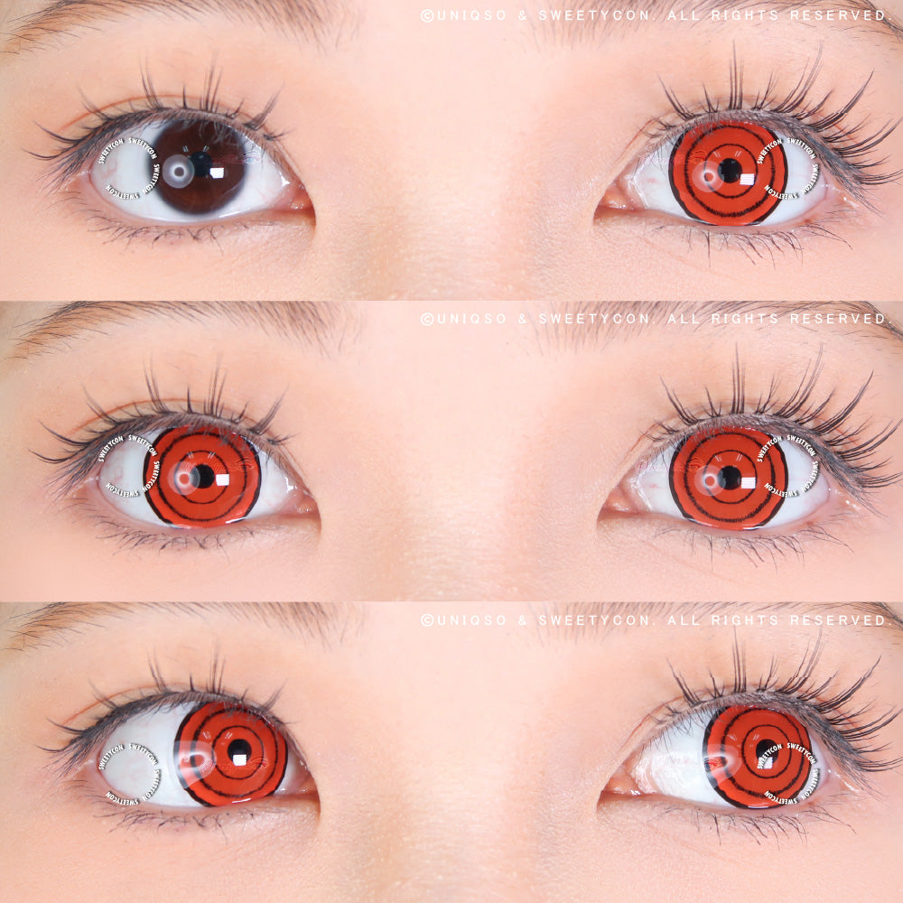 Sweety Crazy Orange Rings (1 lens/pack)-Crazy Contacts-SweetyCon