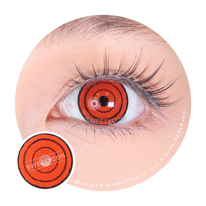 Sweety Crazy Orange Rings (1 lens/pack)-Crazy Contacts-SweetyCon