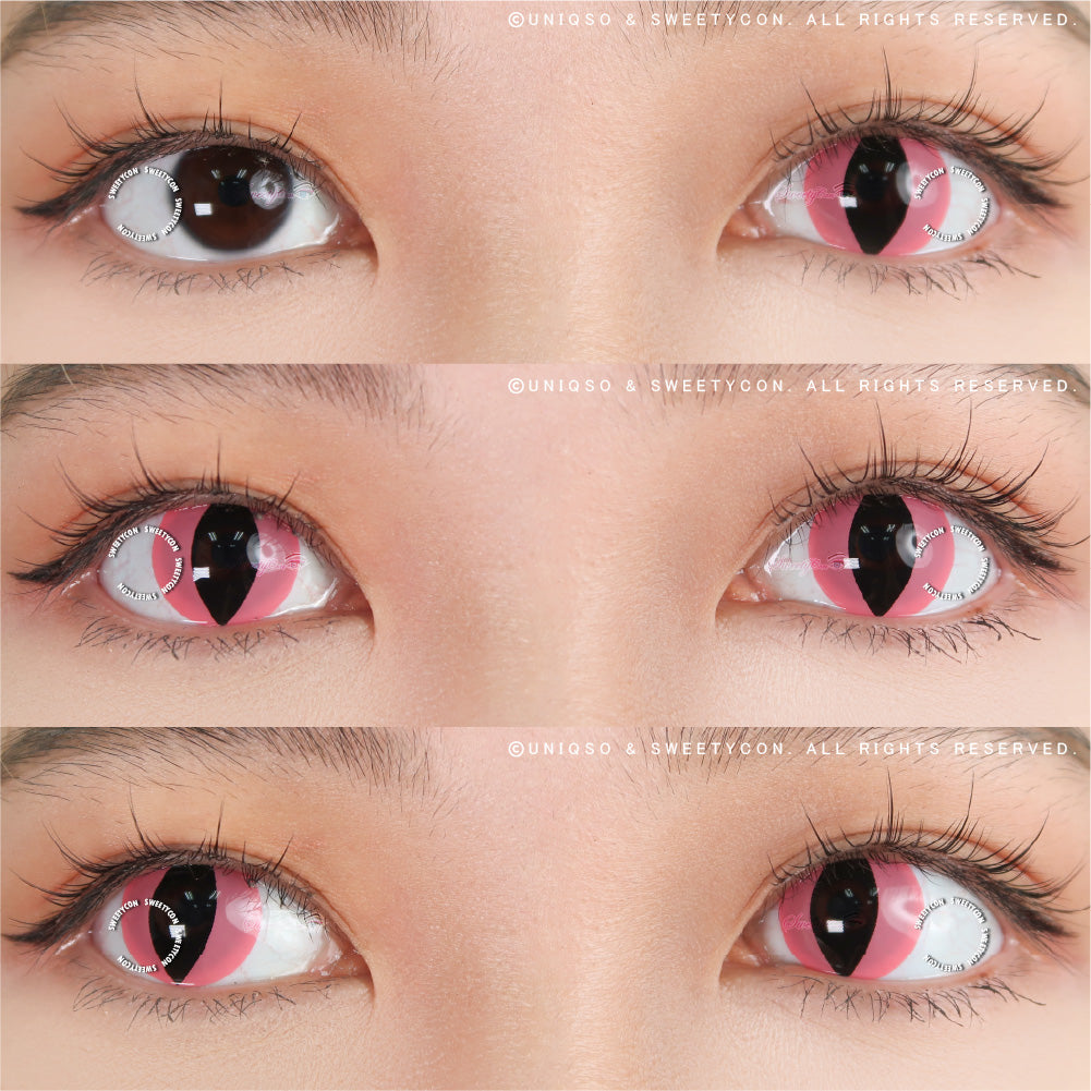 Sweety Crazy Pink Cat (1 lens/pack)-Crazy Contacts-SweetyCon