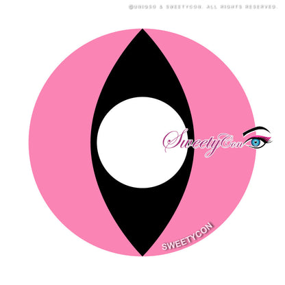 Sweety Crazy Pink Cat (1 lens/pack)-Crazy Contacts-SweetyCon