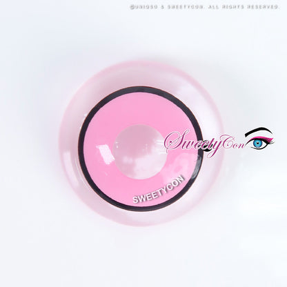 Sweety Crazy Pink Zombie / Manson (1 lens/pack)-Crazy Contacts-SweetyCon