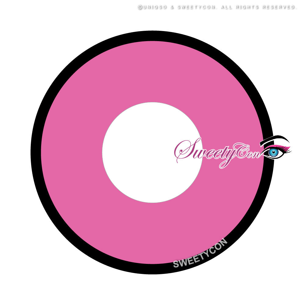Sweety Crazy Pink Zombie / Manson (1 lens/pack)-Crazy Contacts-SweetyCon