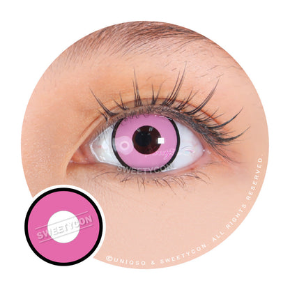 Sweety Crazy Pink Zombie / Manson (1 lens/pack)-Crazy Contacts-SweetyCon