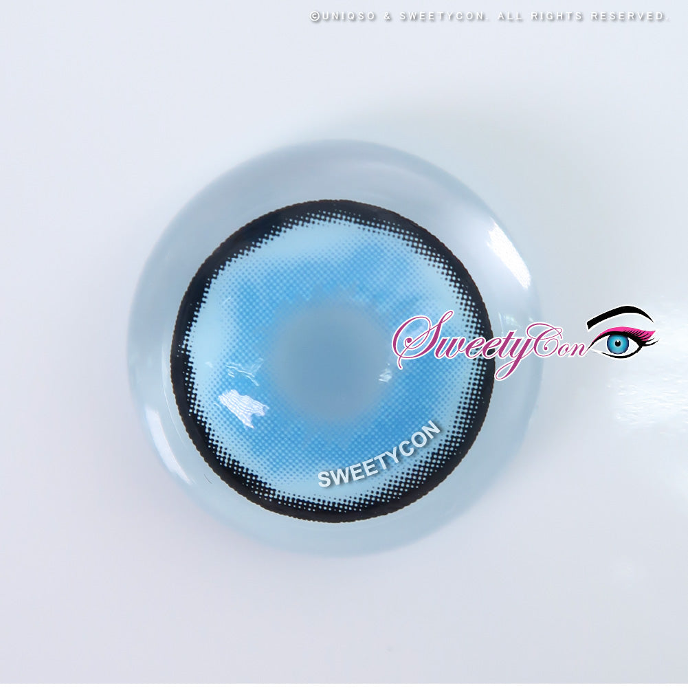 Sweety Crazy Platonic Blue (1 lens/pack)-Crazy Contacts-SweetyCon