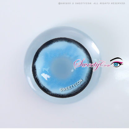 Sweety Crazy Platonic Blue (1 lens/pack)-Crazy Contacts-SweetyCon