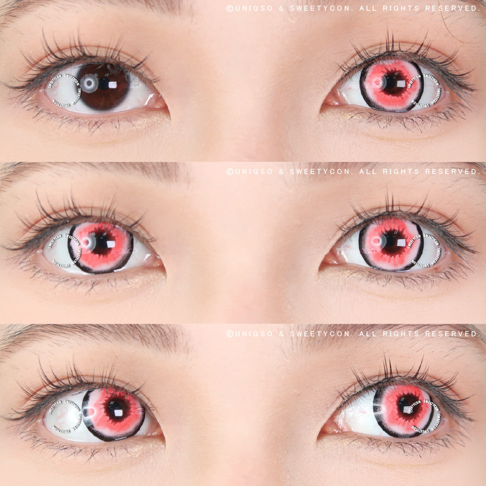 Sweety Crazy Platonic Pink (1 lens/pack)-Crazy Contacts-SweetyCon