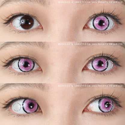 Sweety Crazy Platonic Violet (1 lens/pack)-Crazy Contacts-SweetyCon