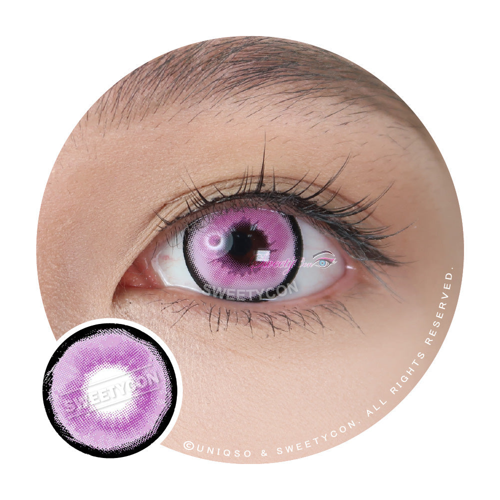 Sweety Crazy Platonic Violet (1 lens/pack)-Crazy Contacts-SweetyCon