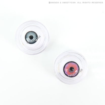 Sweety Crazy Platonic Violet Pink (1 lens/pack)-Crazy Contacts-SweetyCon