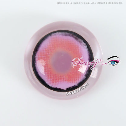 Sweety Crazy Platonic Violet Pink (1 lens/pack)-Crazy Contacts-SweetyCon