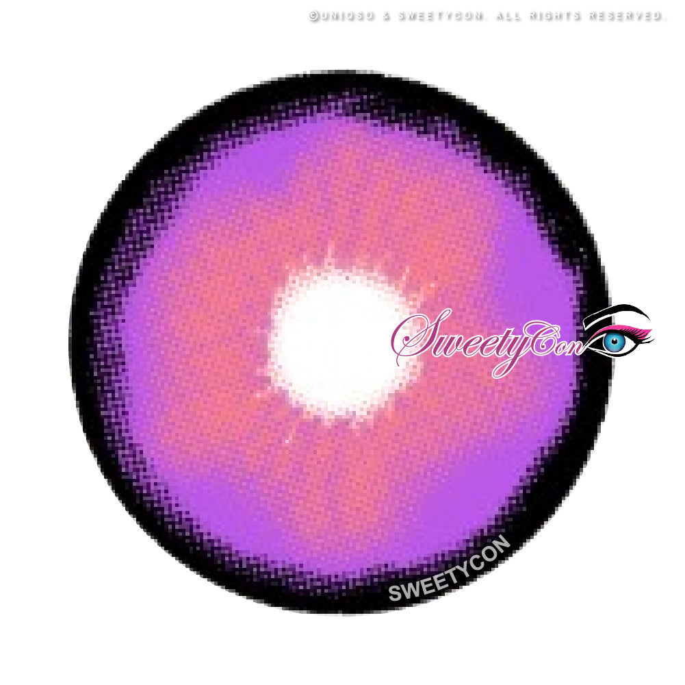 Sweety Crazy Platonic Violet Pink (1 lens/pack)-Crazy Contacts-SweetyCon
