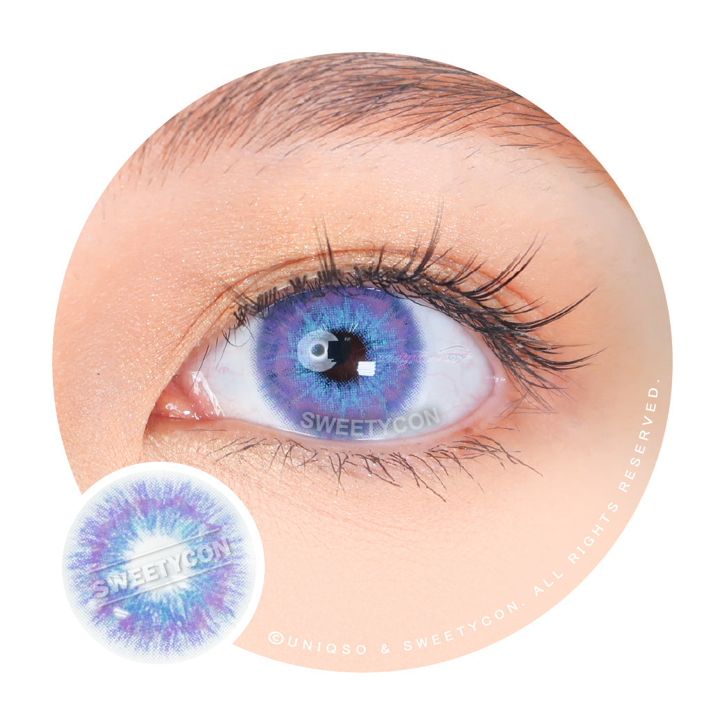 Sweety Crazy Psychic (1 lens/pack)-Colored Contacts-SweetyCon