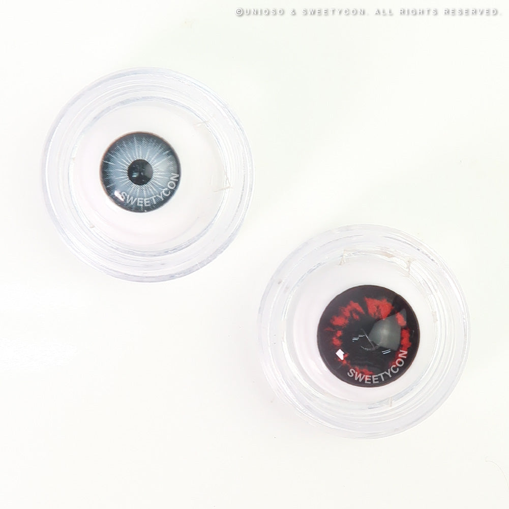 Sweety Crazy Red Demon (1 lens/pack)-Crazy Contacts-SweetyCon