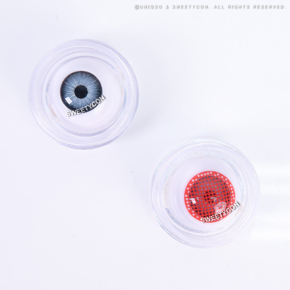 Sweety Crazy Red Screen/ Mesh (1 lens/pack)-Crazy Contacts-SweetyCon