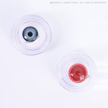 Sweety Crazy Red Screen/ Mesh II (1 lens/pack)-Crazy Contacts-SweetyCon