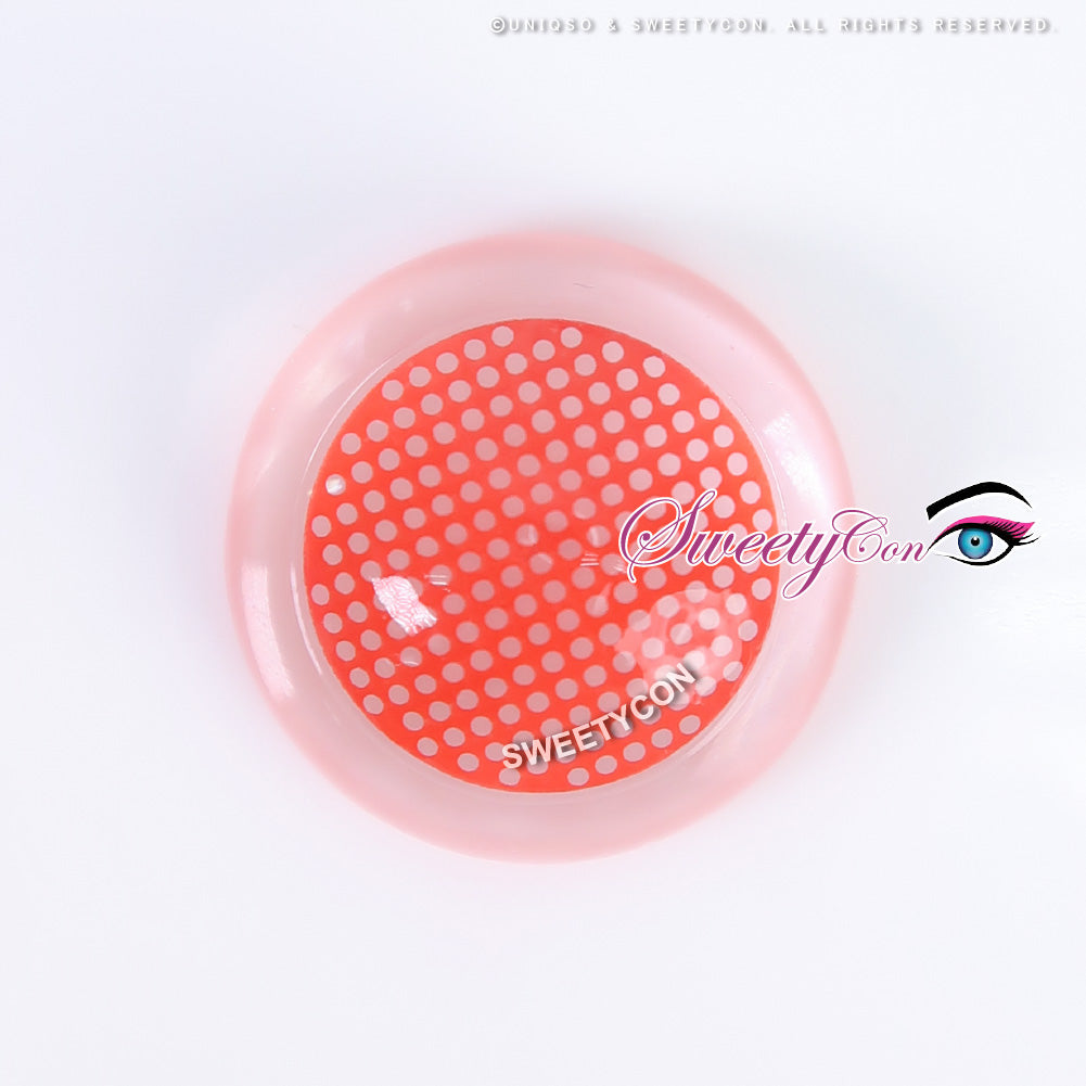Sweety Crazy Red Screen/ Mesh II (1 lens/pack)-Crazy Contacts-SweetyCon