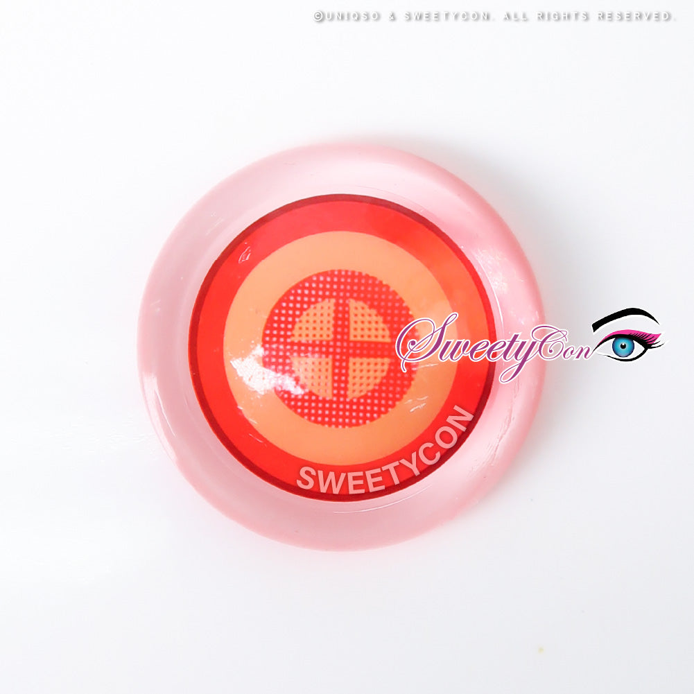 red sweet コンチ プレミアムコンタクト 4本中古手渡し Sweety Crazy Red Target (1 lens/pack) – SweetyCon