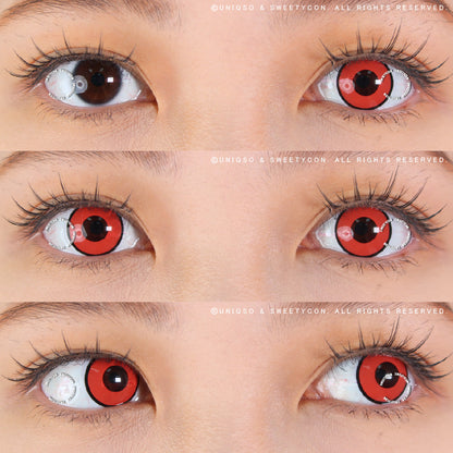 Sweety Crazy Red Zombie / Manson (1 lens/pack)-Crazy Contacts-SweetyCon