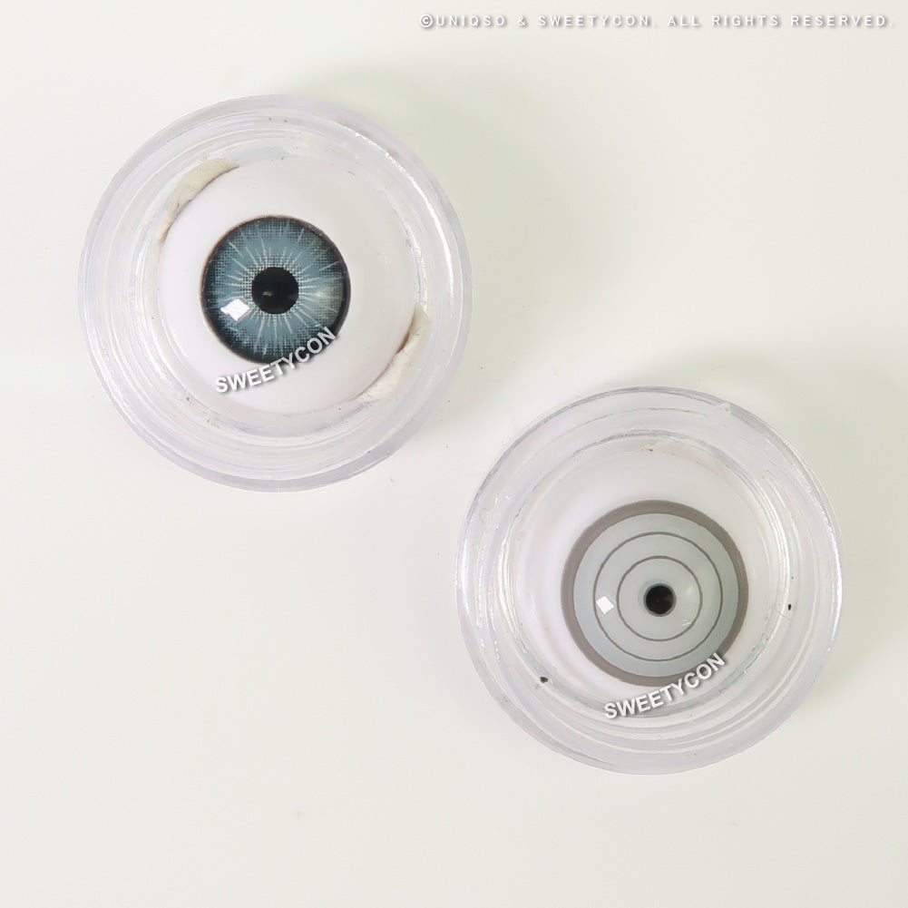Sweety Crazy Rings Grey (1 lens/pack)-Crazy Contacts-SweetyCon