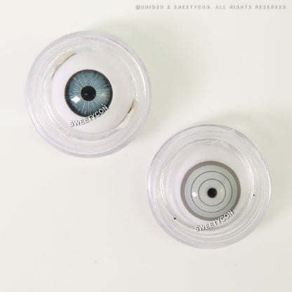 Sweety Crazy Rings Grey (1 lens/pack)-Crazy Contacts-SweetyCon