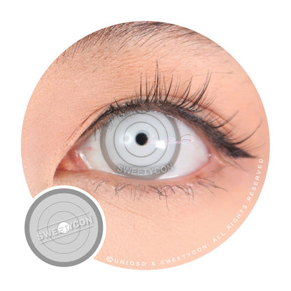 Sweety Crazy Rings Grey (1 lens/pack)-Crazy Contacts-SweetyCon