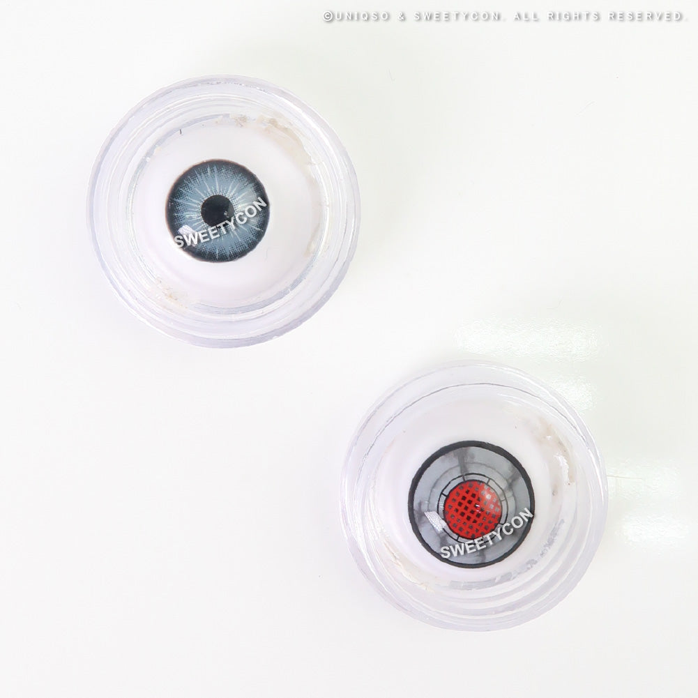 Sweety Crazy Robot Eye (1 lens/pack)-Crazy Contacts-SweetyCon