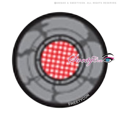 Sweety Crazy Robot Eye (1 lens/pack)-Crazy Contacts-SweetyCon