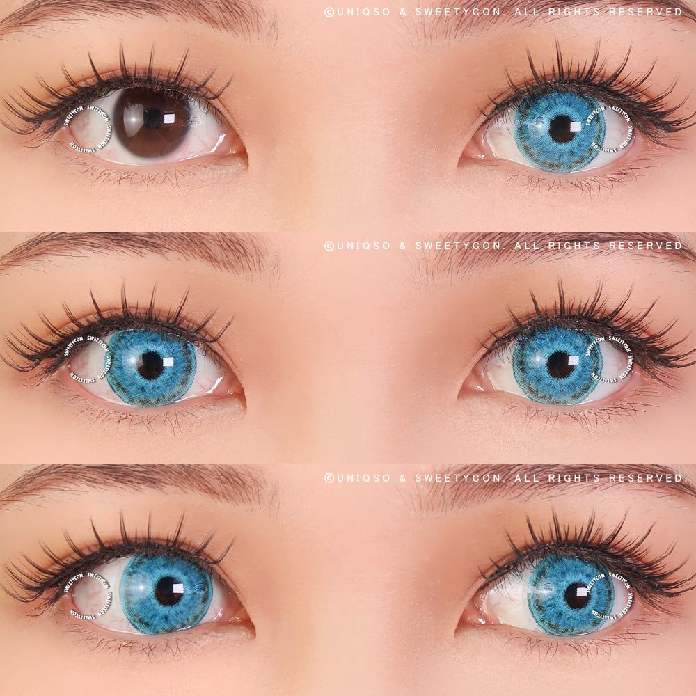 Sweety Crazy Scarlet Witch Blue (1 lens/pack)-Crazy Contacts-SweetyCon