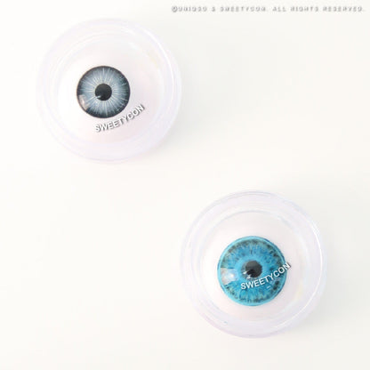 Sweety Crazy Scarlet Witch Blue (1 lens/pack)-Crazy Contacts-SweetyCon