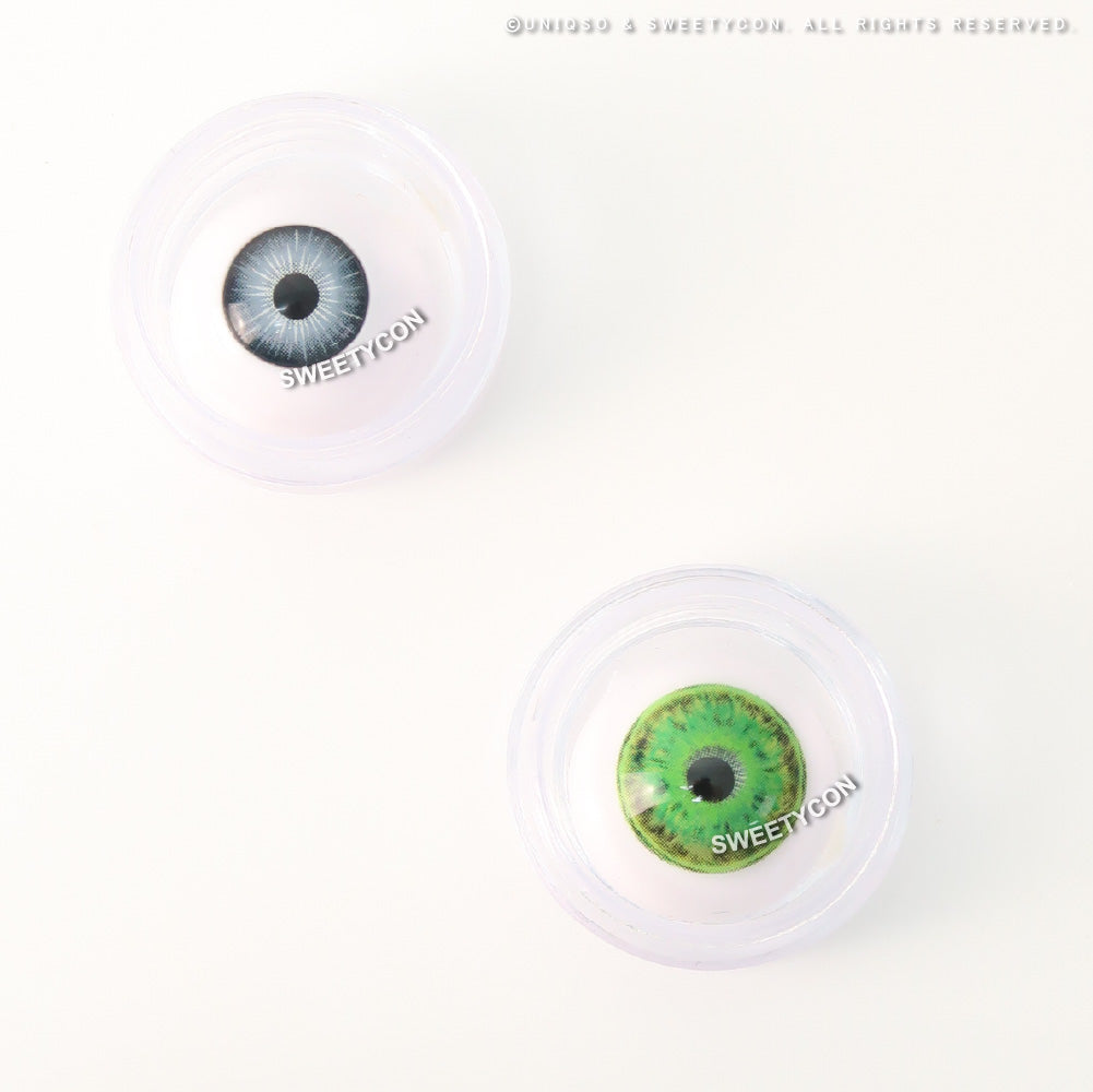 Sweety Crazy Scarlet Witch Green (1 lens/pack)-Crazy Contacts-SweetyCon