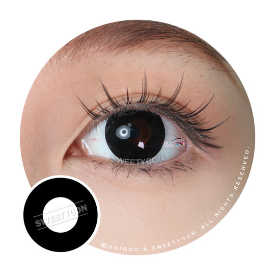 Sweety Crazy Solid Black (1 lens/pack)
