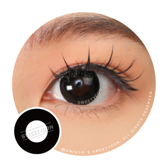 Sweety Crazy Solid Black II (1 lens/pack)