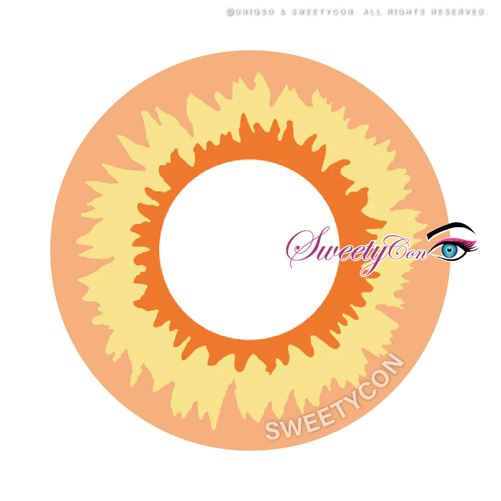 Sweety Crazy Sunrise (1 lens/pack)-Crazy Contacts-SweetyCon