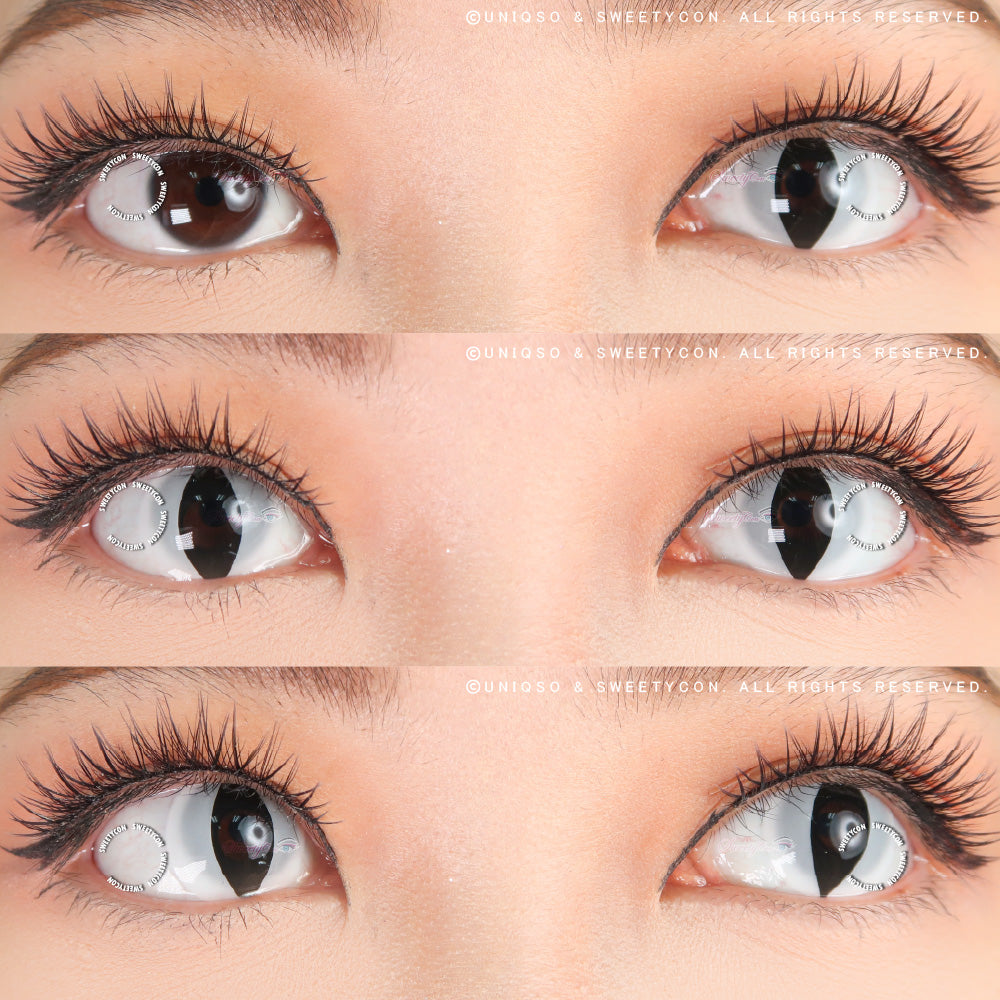 Sweety Crazy UV White Cat (1 lens/pack)-Crazy Contacts-SweetyCon
