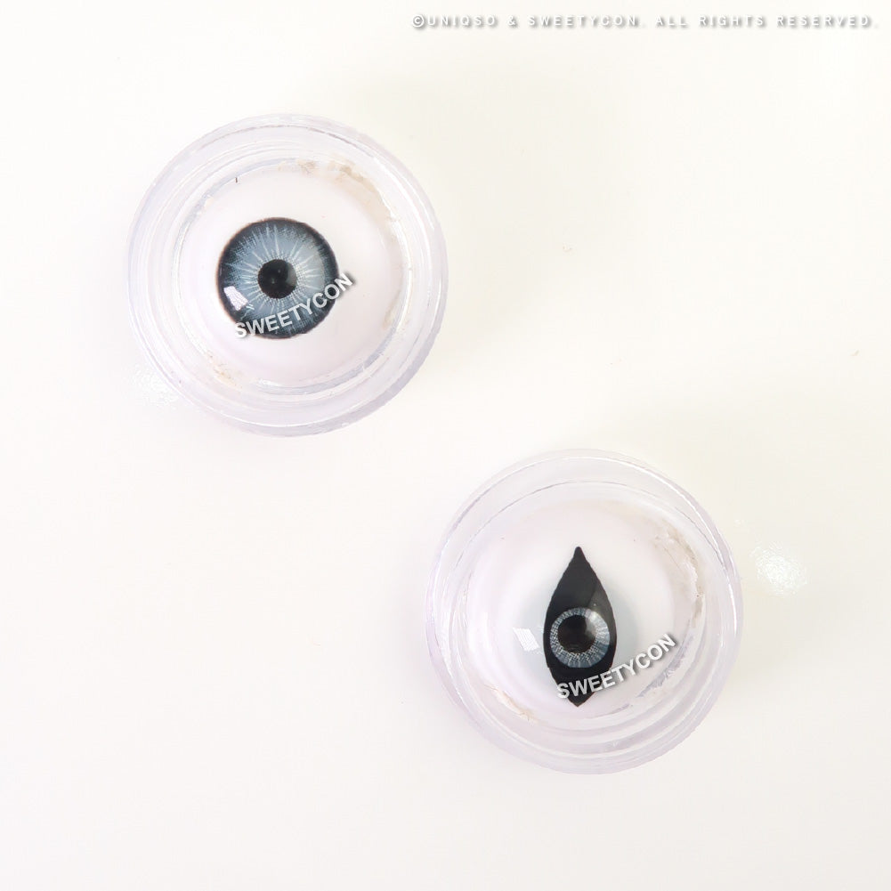 Sweety Crazy UV White Cat (1 lens/pack)-Crazy Contacts-SweetyCon