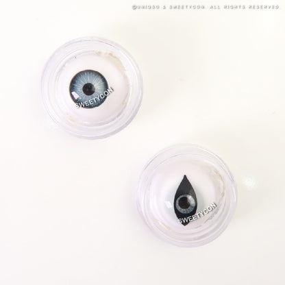 Sweety Crazy UV White Cat (1 lens/pack)-Crazy Contacts-SweetyCon