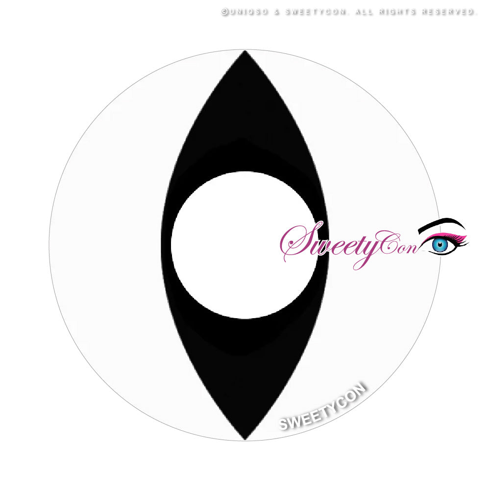 Sweety Crazy UV White Cat (1 lens/pack)-Crazy Contacts-SweetyCon