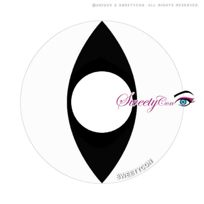 Sweety Crazy UV White Cat (1 lens/pack)-Crazy Contacts-SweetyCon