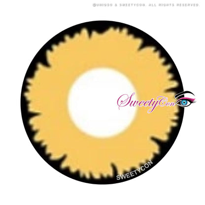 Sweety Crazy Undead Fusion Orange (1 lens/pack)-Crazy Contacts-UNIQSO