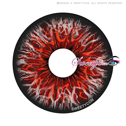 Sweety Crazy Vampire Dracula (1 lens/pack)-Crazy Contacts-UNIQSO