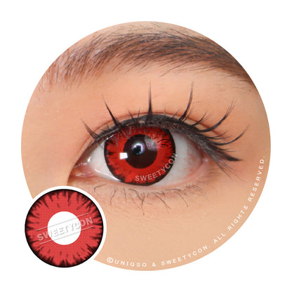 Sweety Crazy Vampire Red II (1 lens/pack)-Crazy Contacts-SweetyCon