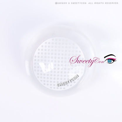 Sweety Crazy White Screen/White Mesh (1 lens/pack)-Crazy Contacts-SweetyCon
