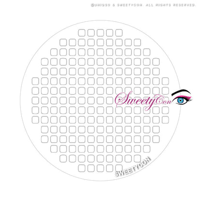 Sweety Crazy White Screen/White Mesh (1 lens/pack)-Crazy Contacts-SweetyCon