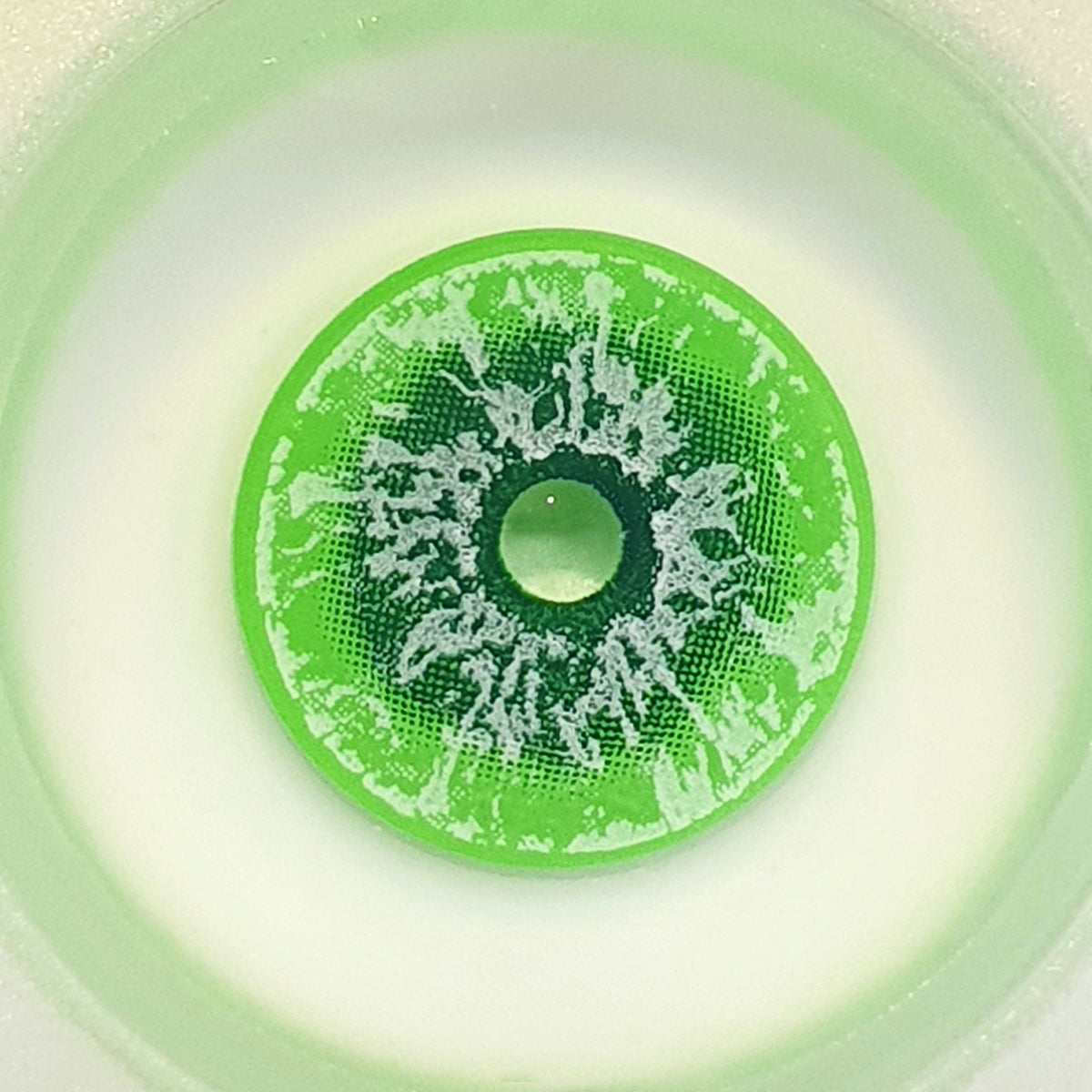 Sweety Crazy White Walker Green (1 lens/pack)-Crazy Contacts-SweetyCon