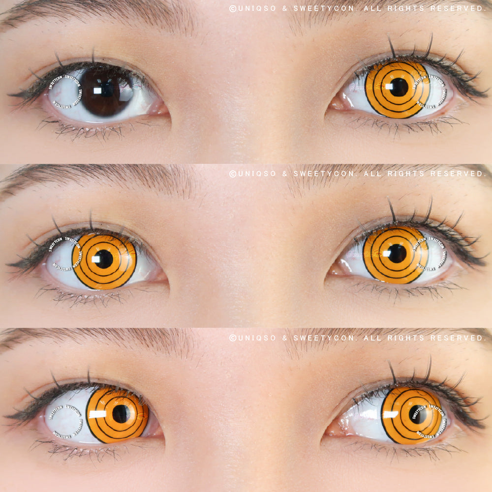 Sweety Crazy Yellow Rings (1 lens/pack)-Crazy Contacts-UNIQSO