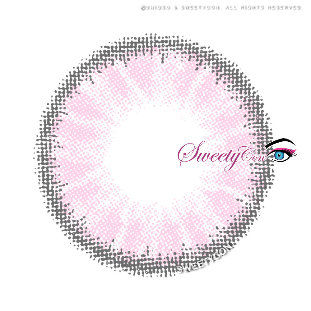 Sweety Crystal Pink (1 lens/pack)-Colored Contacts-SweetyCon