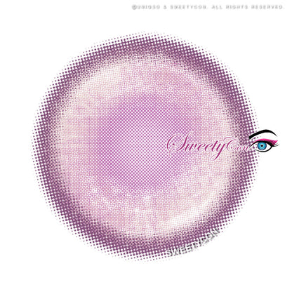 Sweety Delulu Pink (1 lens/pack)-Colored Contacts-UNIQSO