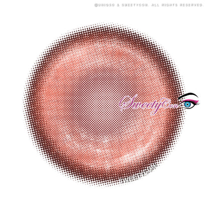 Sweety Delulu Red (1 lens/pack)-Colored Contacts-UNIQSO